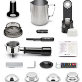 Breville Barista Express Espresso Machine | Includes two bags of Equator coffee | Included accessories | Equator Coffees