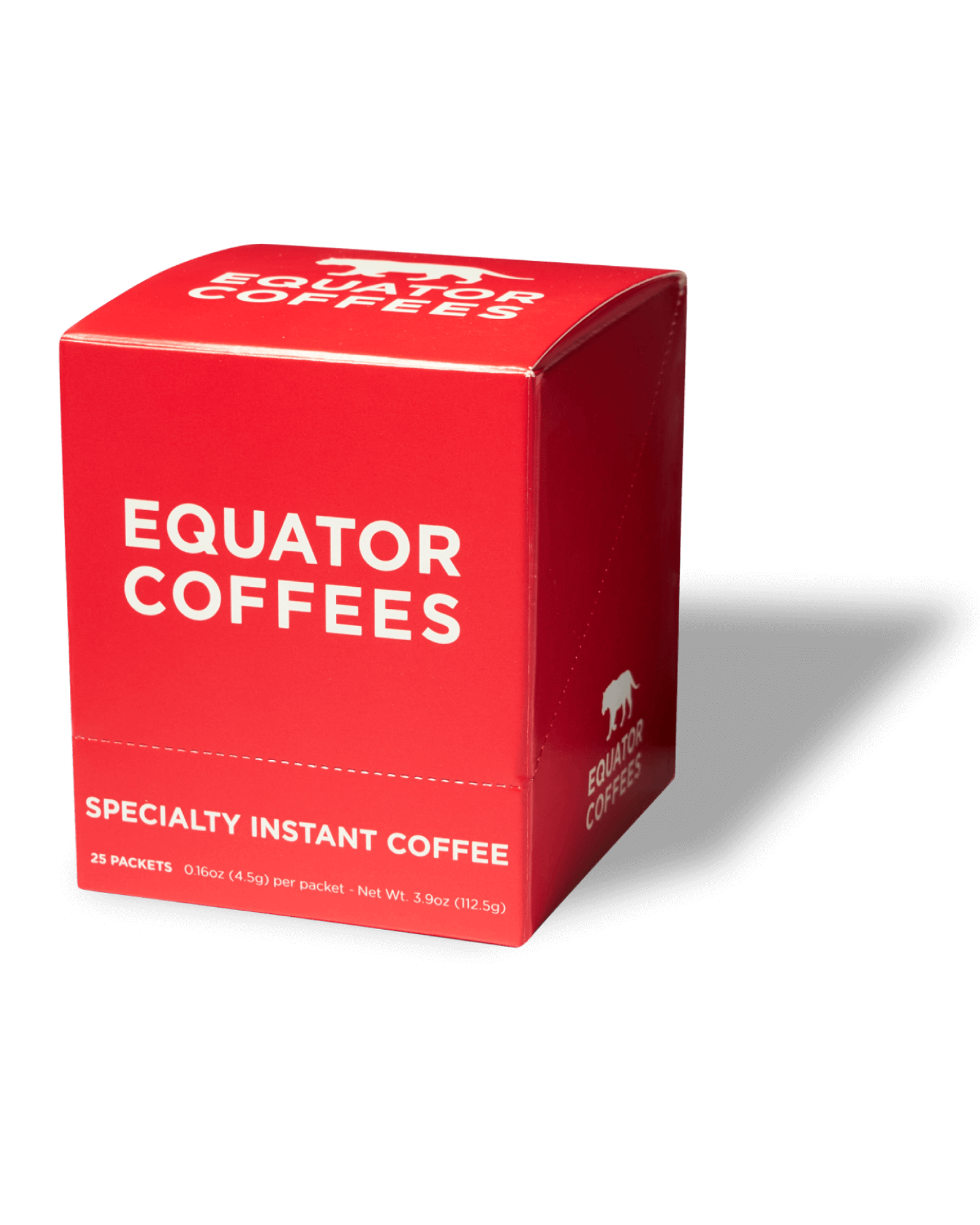 Equator Blend Instant Coffee Packets | Specialty Instant Coffee Packets | Contains 25 Instant Coffee Packs | Closed Package | Equator Coffees