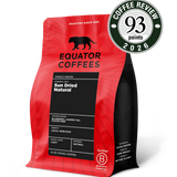 Ethiopia Sun Dried Natural | Ethiopia Coffee | Coffee from Ethiopia | Natural Processed Coffee | 12oz Bag of Whole Bean Coffee | Equator Coffees
