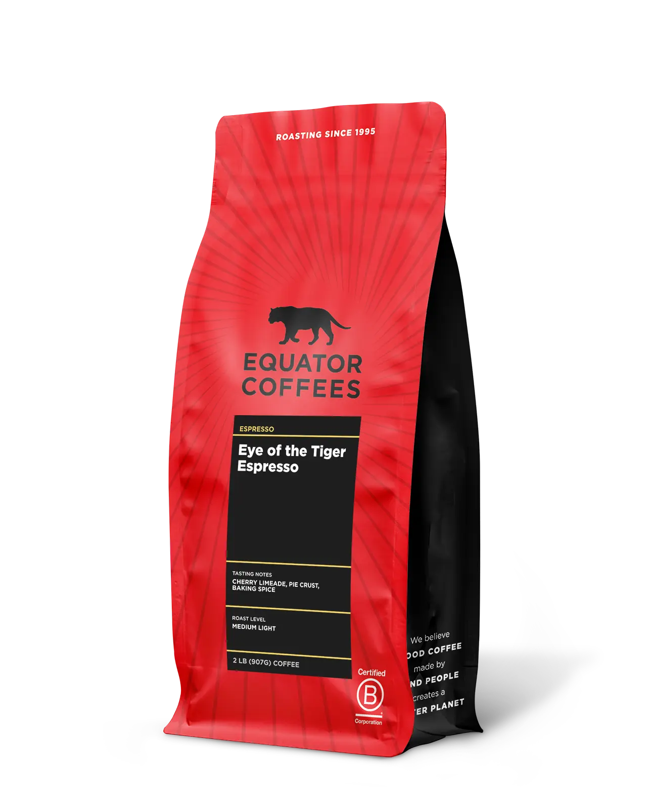 Eye of the Tiger Espresso | Seasonal Espresso | Fruity Espresso | 2lb Bag of Whole Espresso Beans | Equator Coffees