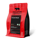 French Roast Blend | Dark Roast Coffee | 12oz Bag of Whole Bean Coffee | Equator Coffees