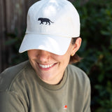 White Equator Tiger Hat